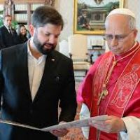 Boric asegura que el Papa Len XIV le manifest su dolor por casos de abusos en Chile