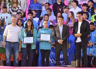 Kicillof encabez la apertura de la etapa final de los Juegos Bonaerenses 2025