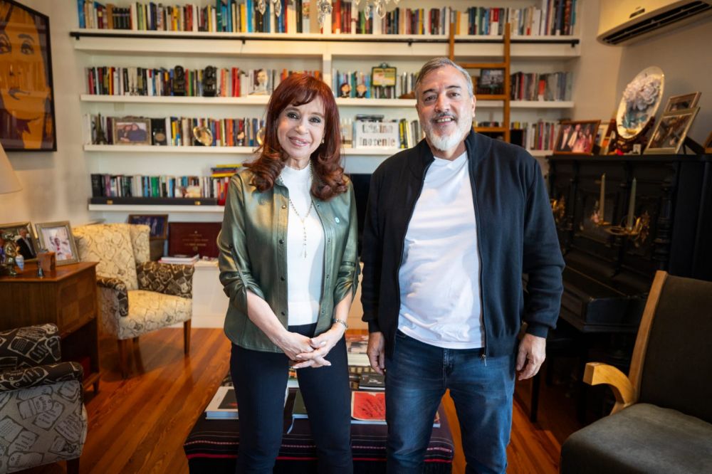 Rodolfo Aguiar se reuni con Cristina Fernndez de Kirchner para debatir sobre el Estado que viene