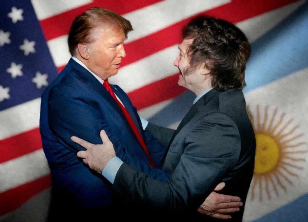 Javier Milei lanza en la Casa Blanca su alianza electoral con Donald Trump