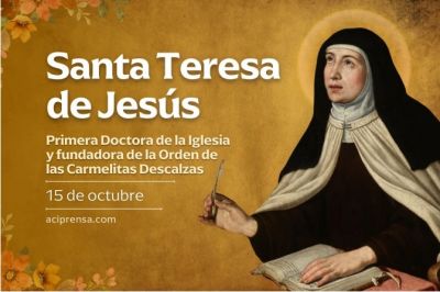 Hoy se celebra a Santa Teresa de Jess, la primera mujer proclamada Doctora de la Iglesia