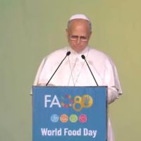 Len XIV pide erradicar el hambre y denuncia las desigualdades en su visita a la FAO