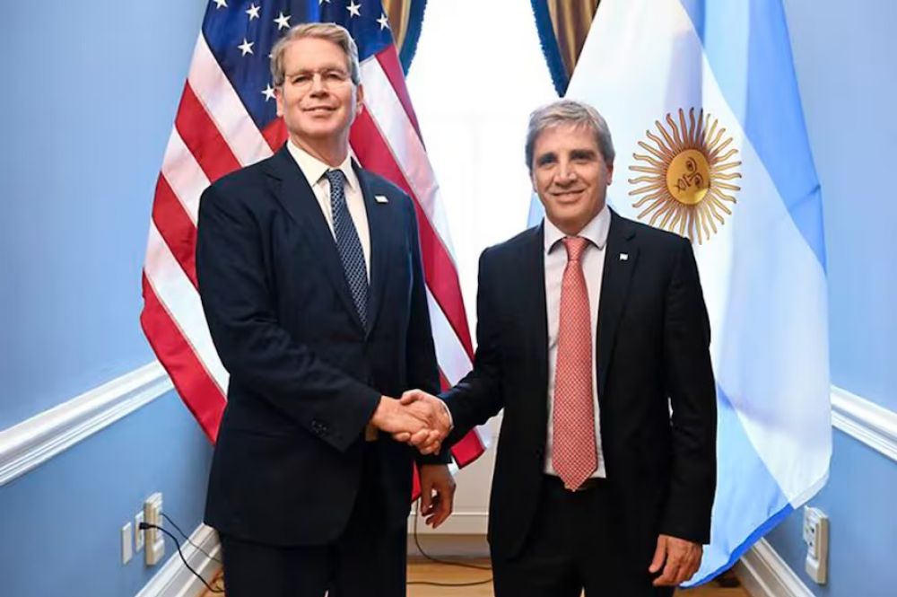 El maratnico raid de Luis Caputo en el que teji el auxilio de Estados Unidos