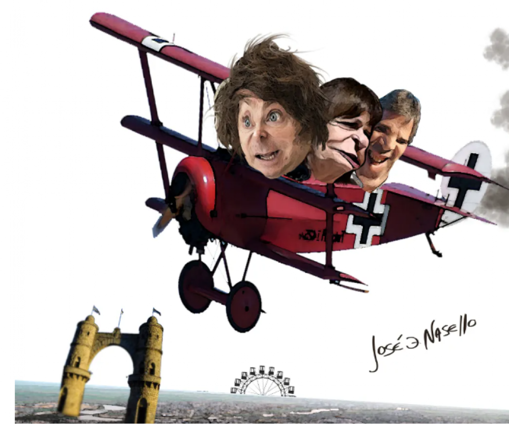 El raid final de campaa tendr a Milei, Bullrich y Toto Caputo, las tres anclas que bajan a Crdoba