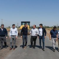 Contina la pavimentacin de la Ruta del Cereal