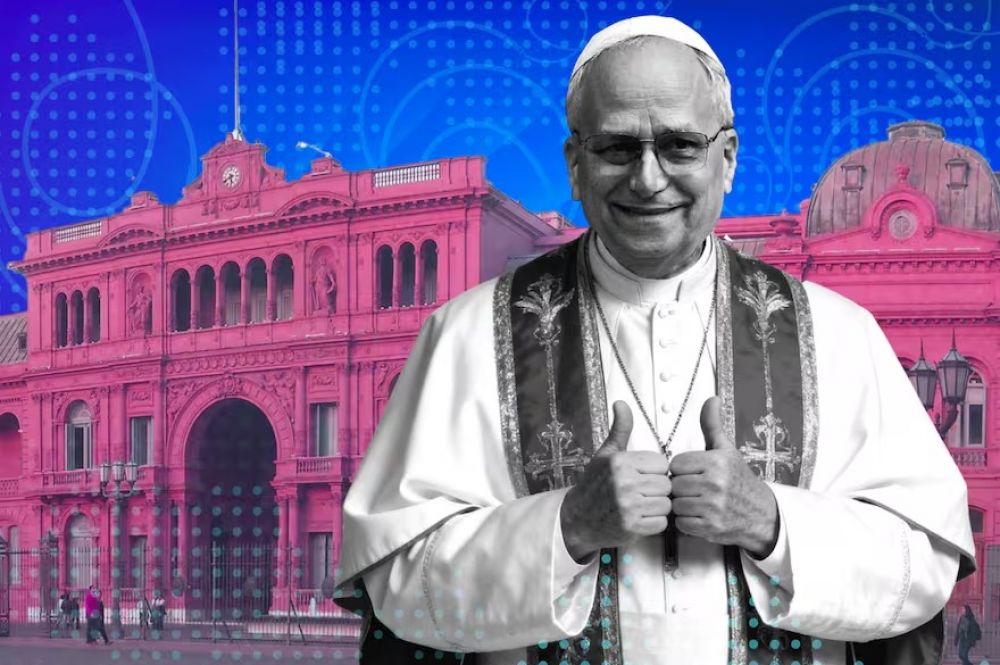 Cinco meses despus de asumir, el papa Len XIV entr finalmente a la Casa Rosada