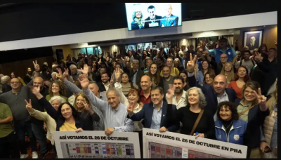 Recalde estuvo en La Bancaria y anticip otra derrota electoral del gobierno: El pueblo perdi el miedo