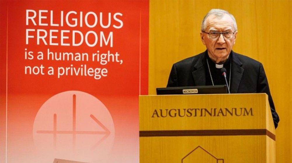 Parolin: 'La libertad religiosa, un baluarte esencial pero frgil'