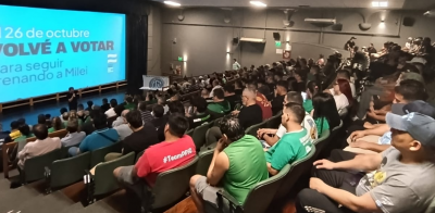 Reunin de la CGT San Martn con presencia del intendente Moreira, los candidatos de extraccin sindical: Los trabajadores y la gran mayora de la poblacin vamos a votar por Fuerza Patria