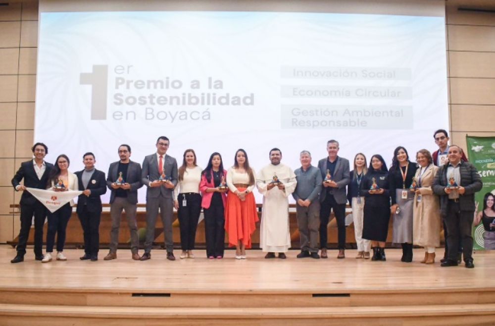 Urbaser y la Universidad Santo Toms premian las mejores iniciativas ambientales de Boyac