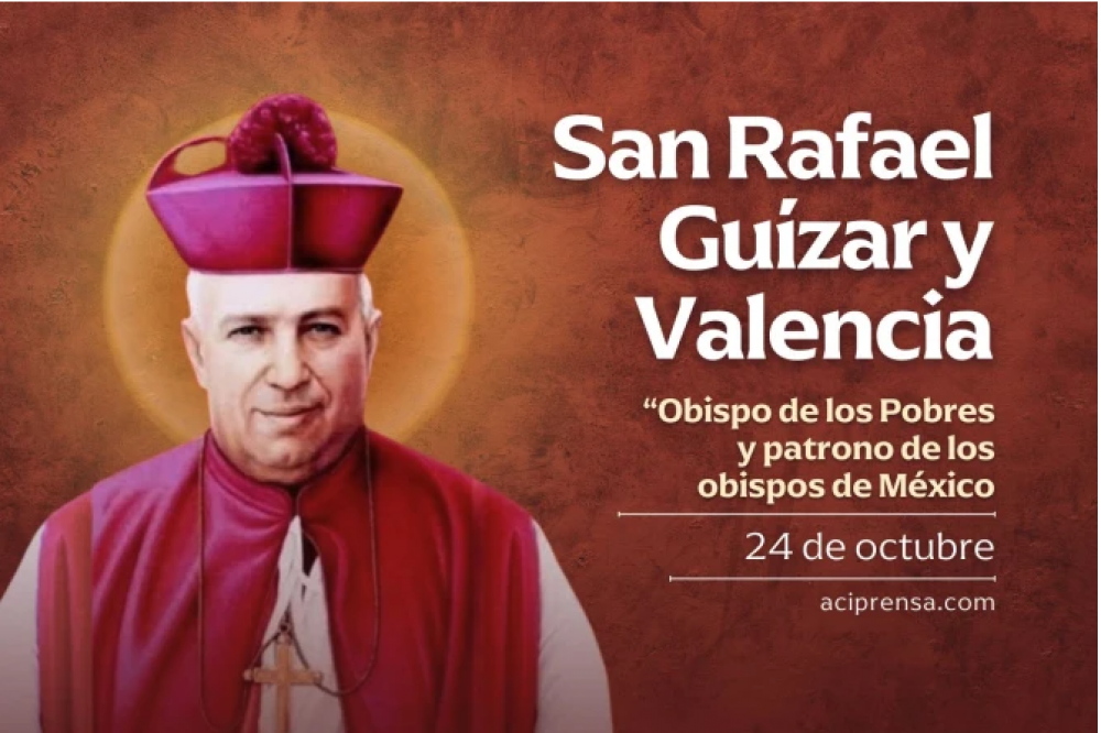 Hoy se celebra a San Rafael Guízar y Valencia, patrono de los obispos de México