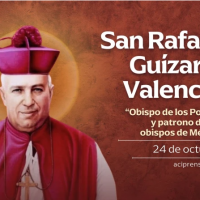 Hoy se celebra a San Rafael Guzar y Valencia, patrono de los obispos de Mxico