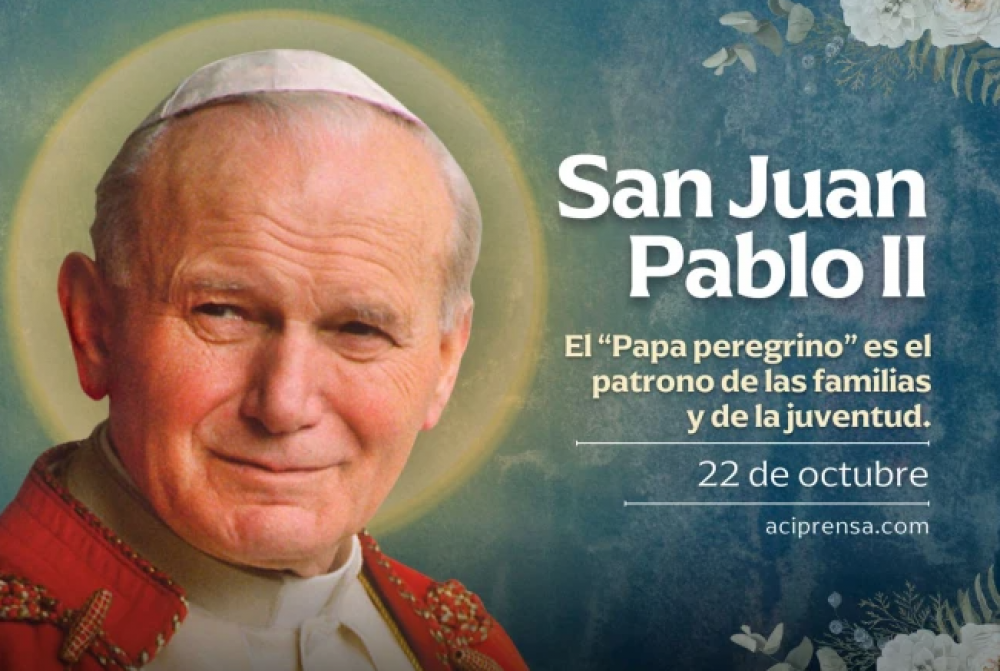 Hoy celebramos la fiesta del Papa San Juan Pablo II el Grande
