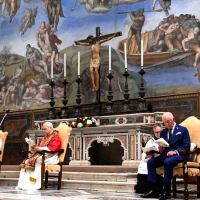 Oracin de Carlos III con el Papa: 