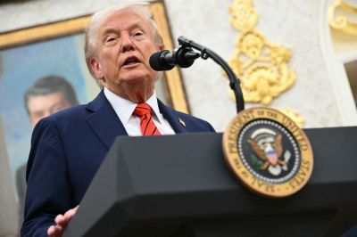 Donald Trump se adjudic el triunfo de Javier Milei: 