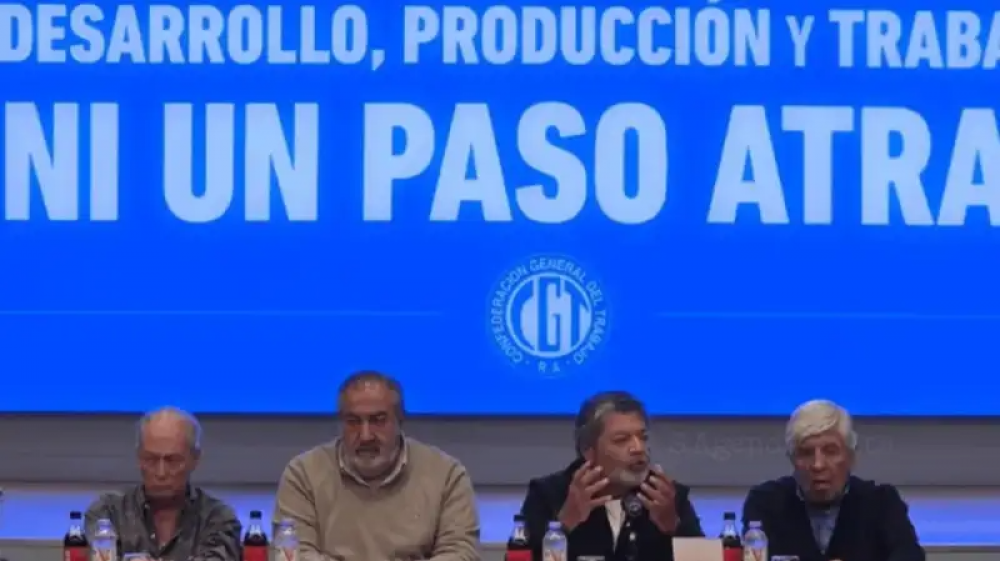 Gerardo Martínez ratificó que no hay consenso con el gobierno para avanzar en una reforma laboral