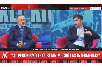 Kicillof: El frenar a Milei no alcanz: la gente quiere algo nuevo