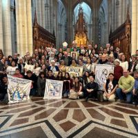 Critas La Plata: Mons. Carrara alent a seguir promoviendo la dignidad humana