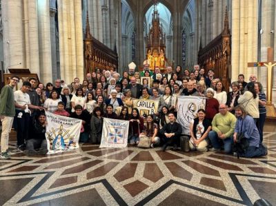 Critas La Plata: Mons. Carrara alent a seguir promoviendo la dignidad humana