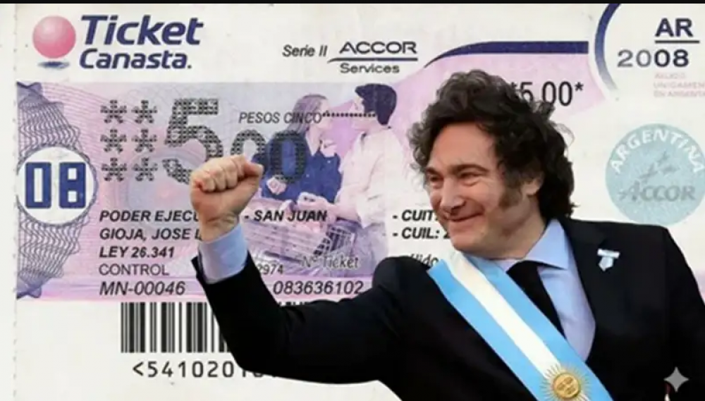 Cmo eran los Ticket Canasta que Milei busca reactivar con la reforma laboral y por qu gener prdidas millonarias para trabajadores y el sistema previsional