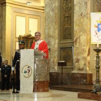 Mons. Garca Cuerva celebr la misa por el 204 aniversario de la Polica Federal