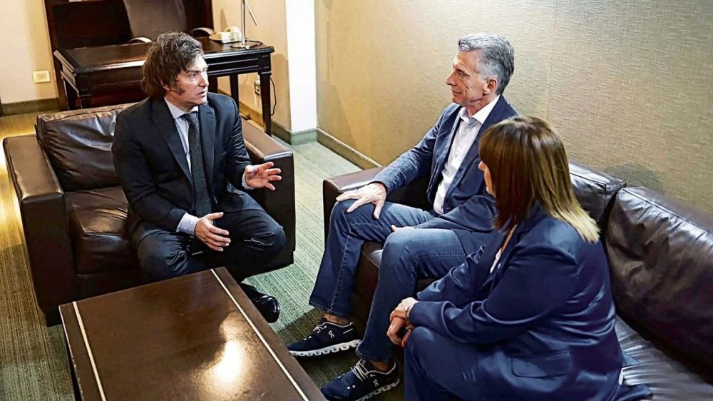 Volvieron las milanesas: Milei recibi a Macri en una nueva cumbre en la Quinta de Olivos