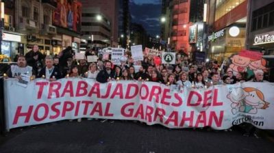 Trabajadores del Hospital Garrahan obtienen un incremento salarial del 61 % : Ganamos una causa nacional
