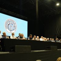 Cristian Jernimo: Para para que tengan muy claro estos gobiernos liberales, esta CGT no se rinde ante ningn gobierno de turno