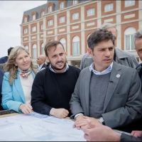 Kicillof recorri las obras de remodelacin en la Rambla