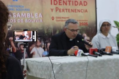Los jvenes, la pobreza y el avance de las drogas, temas centrales en la asamblea de obispos de Bolivia