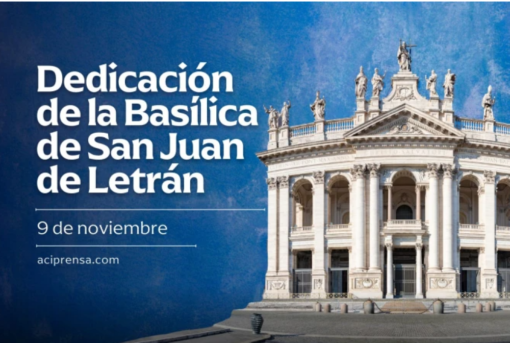 Hoy celebramos la Dedicacin de la Baslica de San Juan de Letrn, la ms antigua de Roma