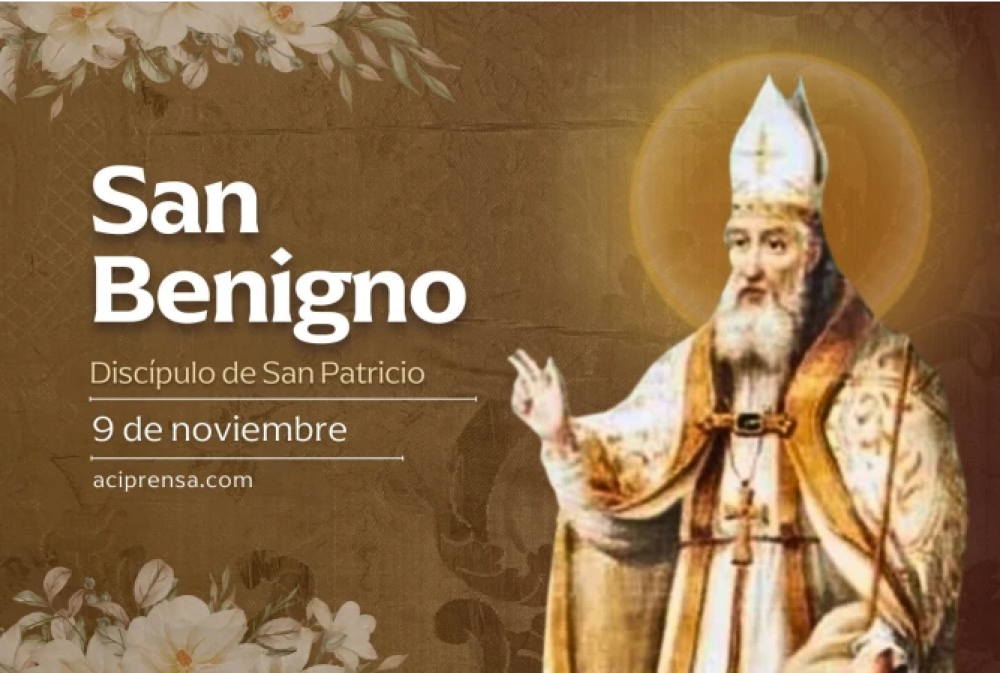 Hoy se celebra a San Benigno, el salmista de San Patricio