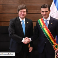 Javier Milei en Bolivia: un encuentro con el presidente electo Rodrigo Paz Pereira
