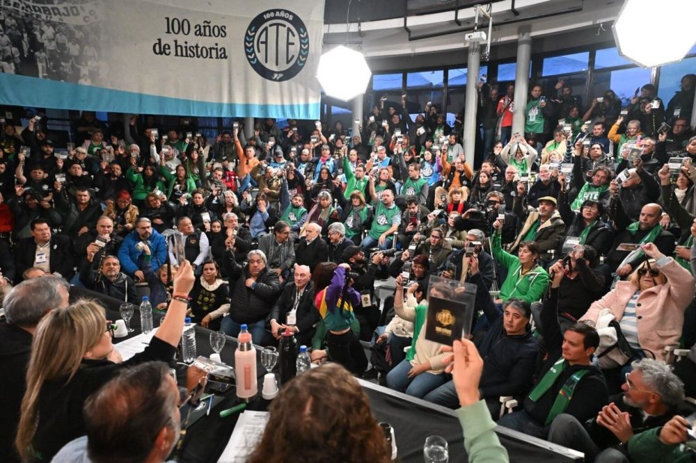 Contra la reforma laboral, ATE convoc a un plenario federal y prepara el primer paro post electoral