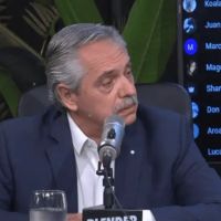 Alberto Fernndez neg haber golpeado a Fabiola, critic a Milei y no quiso hablar de la interna peronista