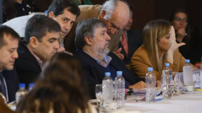 Mayans opera desde el PJ para evitar la ruptura del peronismo en el Senado