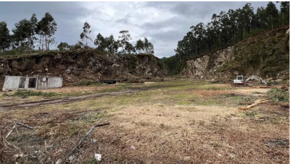 Urbaser prepara la cantera de Pardavila para su nuevo parque de gestin en Marn