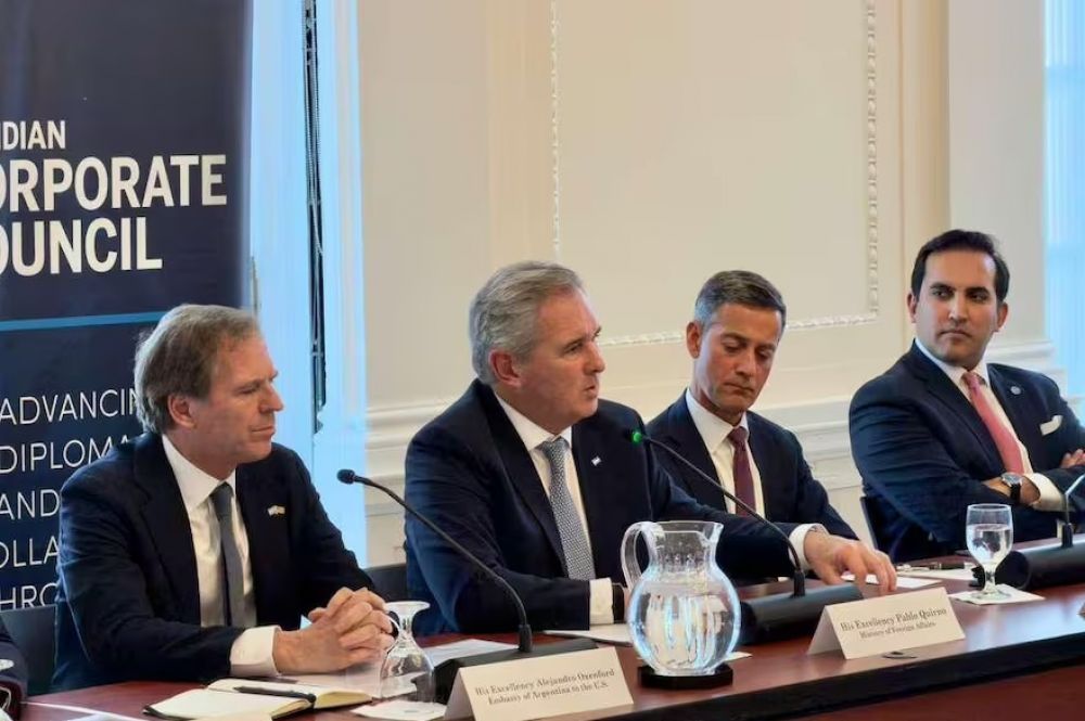 Tras su reunin con el representante comercial de Trump, Pablo Quirno es recibido por el secretario de Estado en Washington