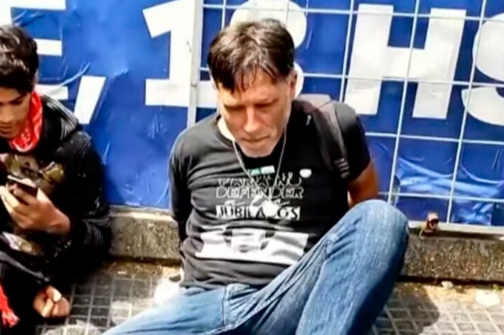 Estn sacados, el relato del Padre Paco tras ser detenido en la marcha de jubilados