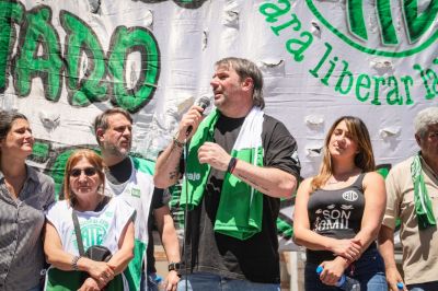 En algn momento vas a tener que dedicarte a gobernar, el mensaje del Tano Catalano a Jorge Macri en el marco de otra protesta de ATE por salarios