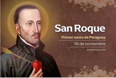 Hoy celebramos a San Roque Gonzlez de Santa Cruz SJ y compaeros mrtires del Paraguay