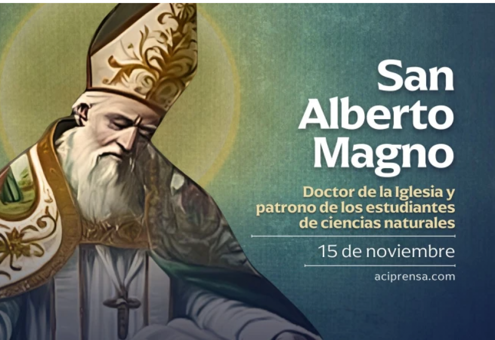Hoy celebramos a San Alberto Magno, el Doctor de la Iglesia gracias a la Virgen Mara