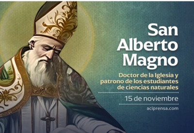 Hoy celebramos a San Alberto Magno, el Doctor de la Iglesia gracias a la Virgen Mara