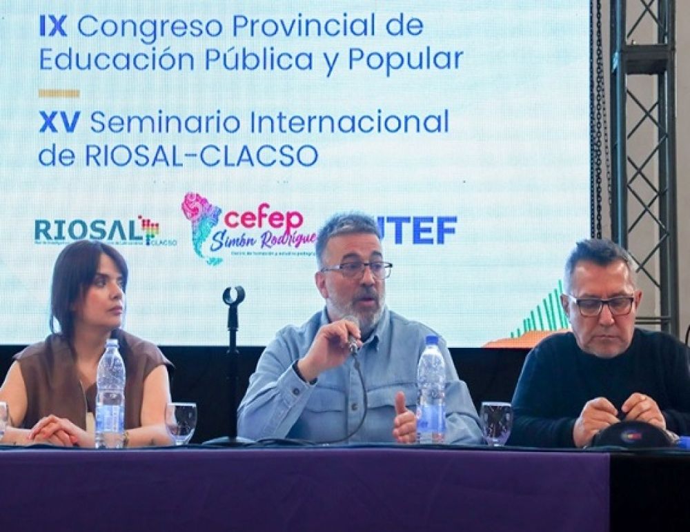 Se realiz el IX Congreso Provincial de Educacin Pblica y Popular, y el XV Seminario Internacional de la RIOSAL