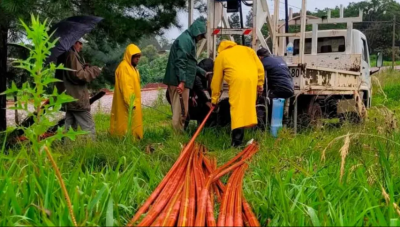 El IMAS y el municipio de Bernardo de Irigoyen instalaron una bomba de agua que garantiza acceso a un servicio esencial