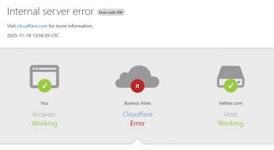 Apagn masivo: fallas en un servidor provocaron la cada de X, ChatGPT y otras aplicaciones en todo el mundo