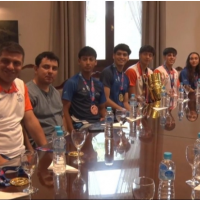 El gobernador Orrego recibi a atletas sanjuaninos con grandes logros