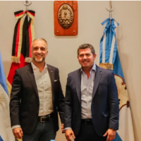 Tras la reunin con Orrego, el cnsul alemn destac los avances de San Juan en energas renovables y la importancia del cobre