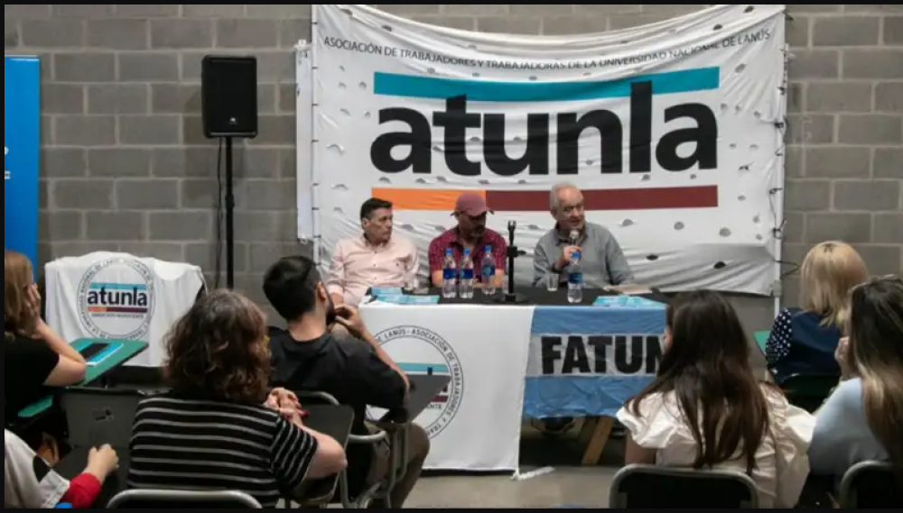 Merkis en la UNLa: Tenemos que ser inteligentes para esta lucha, porque el Gobierno viene por nosotros