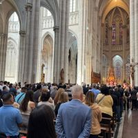 La Plata: Mons. Carrara presidi el tedeum por los 143 aos de su fundacin